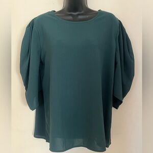 Deep Self Dark Green Blouse